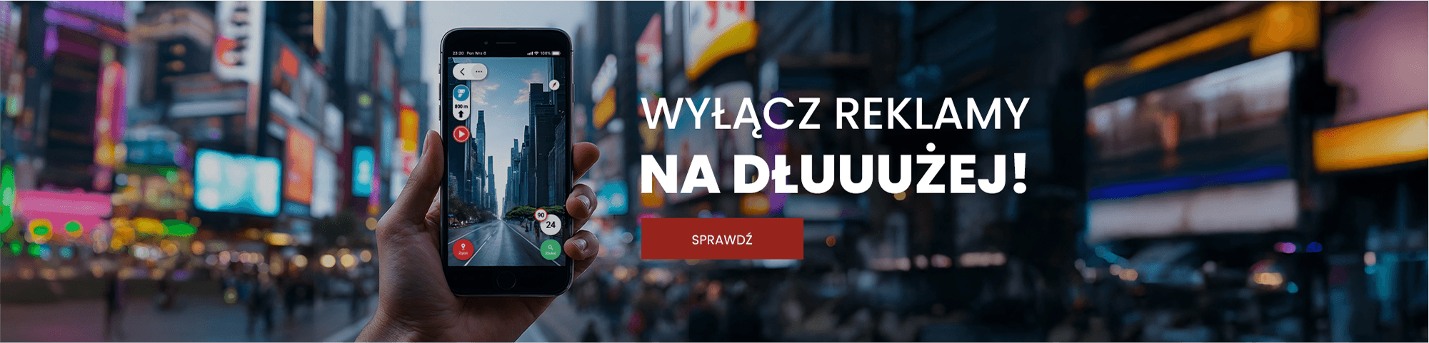 Wyłącz reklamy na dłużej